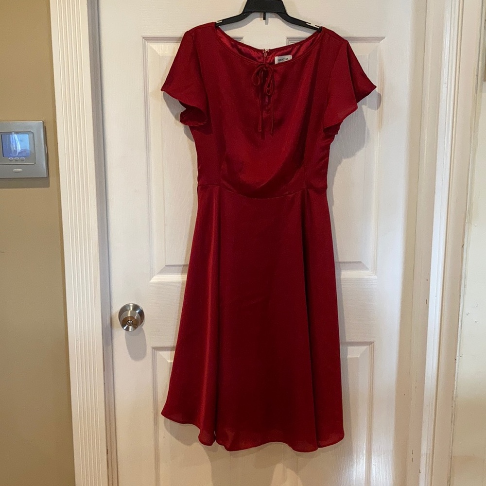 Unique Vintage Red Dress
